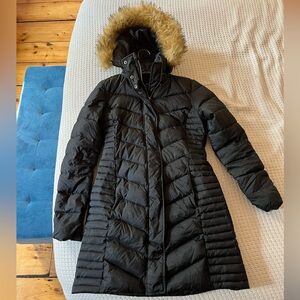 Brooks Brothers Black Down Winter Coat, Sz 2